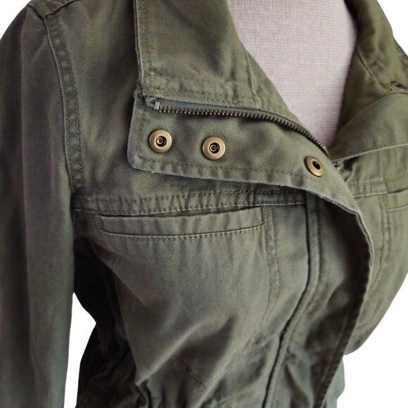 Madewell Fleet Utility Jacket Army Green Size Small Cotton - Picture 4 of 9
